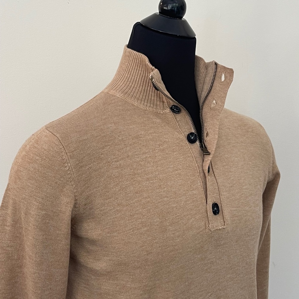 Hugo Boss Half Zip Buttons Sweater Pullover